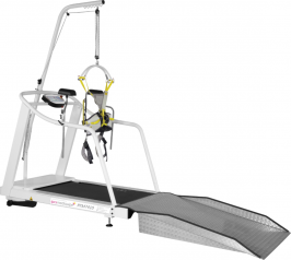 RTM7410 TJ PC Treadmill long rails ramp IPRS Mediquipe4